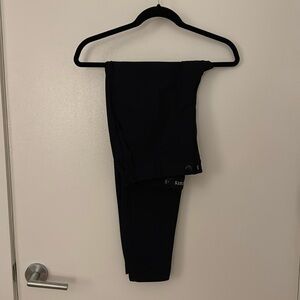 Cuts Black Jogger Pants